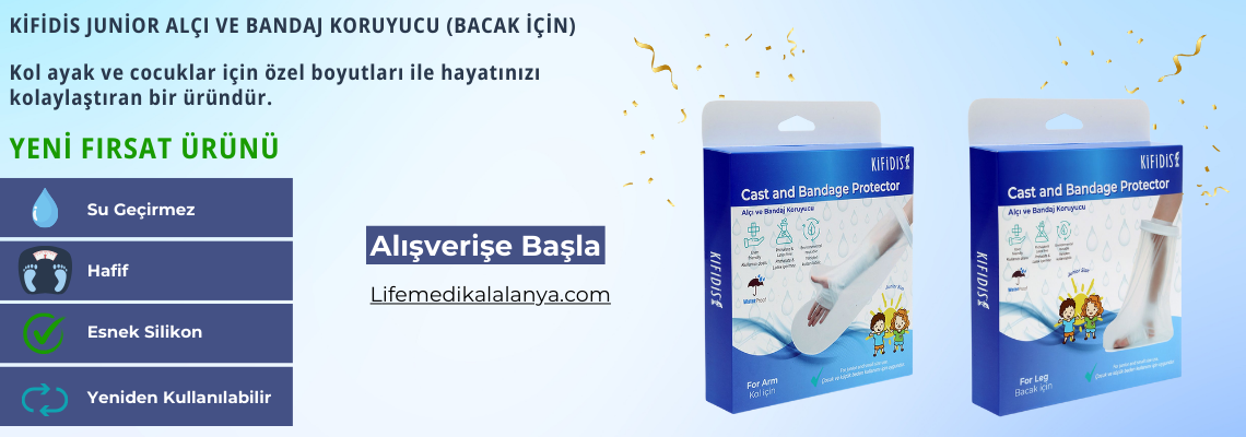 Kifidis Junior Alçı ve Bandaj Koruyucu (Bacak için)